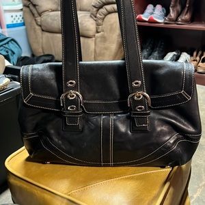 Black Coach purse-Soho Hampton
